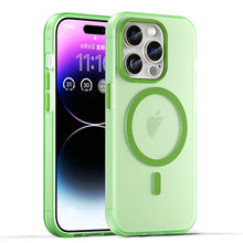 Load image into Gallery viewer, MagSafe Frosted Translucent TPU + PC Full Coverage Phone Case, For iPhone 17e / 16e, For iPhone 17 Pro Max, For iPhone 17 Pro, For iPhone 17, For iPhone Air, For iPhone 16 Pro Max