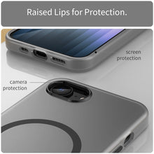 Load image into Gallery viewer, MagSafe Frosted Translucent TPU + PC Full Coverage Phone Case, For iPhone 17e / 16e, For iPhone 17 Pro Max, For iPhone 17 Pro, For iPhone 17, For iPhone Air, For iPhone 16 Pro Max