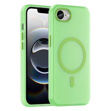 Load image into Gallery viewer, MagSafe Frosted Translucent TPU + PC Full Coverage Phone Case, For iPhone 17e / 16e, For iPhone 17 Pro Max, For iPhone 17 Pro, For iPhone 17, For iPhone Air, For iPhone 16 Pro Max