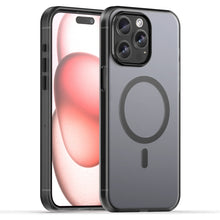 Load image into Gallery viewer, MagSafe Frosted Translucent TPU + PC Full Coverage Phone Case, For iPhone 16 Pro, For iPhone 16 Plus, For iPhone 16, For iPhone 15 Pro Max, For iPhone 15 Pro