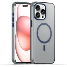 Load image into Gallery viewer, MagSafe Frosted Translucent TPU + PC Full Coverage Phone Case, For iPhone 16 Pro, For iPhone 16 Plus, For iPhone 16, For iPhone 15 Pro Max, For iPhone 15 Pro