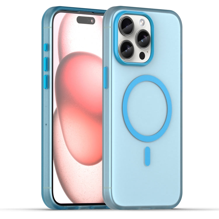 MagSafe Frosted Translucent TPU + PC Full Coverage Phone Case, For iPhone 16 Plus, For iPhone 16, For iPhone 15 Pro Max, For iPhone 15 Pro, For iPhone 15 Plus