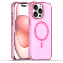 Load image into Gallery viewer, MagSafe Frosted Translucent TPU + PC Full Coverage Phone Case, For iPhone 16 Pro, For iPhone 16 Plus, For iPhone 16, For iPhone 15 Pro Max, For iPhone 15 Pro
