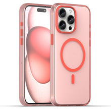 Load image into Gallery viewer, MagSafe Frosted Translucent TPU + PC Full Coverage Phone Case, For iPhone 16 Pro, For iPhone 16 Plus, For iPhone 16, For iPhone 15 Pro Max, For iPhone 15 Pro