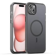 Load image into Gallery viewer, MagSafe Frosted Translucent TPU + PC Full Coverage Phone Case, For iPhone 15 Plus, For iPhone 15, For iPhone 14 Plus, For iPhone 14, For iPhone 14 Pro