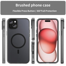 Load image into Gallery viewer, MagSafe Frosted Translucent TPU + PC Full Coverage Phone Case, For iPhone 15 Plus, For iPhone 15, For iPhone 14 Plus, For iPhone 14, For iPhone 14 Pro