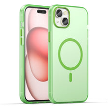 Load image into Gallery viewer, MagSafe Frosted Translucent TPU + PC Full Coverage Phone Case, For iPhone 15 Plus, For iPhone 15, For iPhone 14 Plus, For iPhone 14, For iPhone 14 Pro