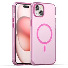 Load image into Gallery viewer, MagSafe Frosted Translucent TPU + PC Full Coverage Phone Case, For iPhone 15 Plus, For iPhone 15, For iPhone 14 Plus, For iPhone 14, For iPhone 14 Pro