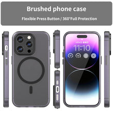 Load image into Gallery viewer, MagSafe Frosted Translucent TPU + PC Full Coverage Phone Case, For iPhone 14 Pro Max, For iPhone SE 2022 / 2020 / 8, For iPhone 13 Pro Max, For iPhone 13 Pro, For iPhone 13