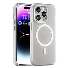 Load image into Gallery viewer, MagSafe Frosted Translucent TPU + PC Full Coverage Phone Case, For iPhone 14 Pro Max, For iPhone SE 2022 / 2020 / 8, For iPhone 13 Pro Max, For iPhone 13 Pro, For iPhone 13