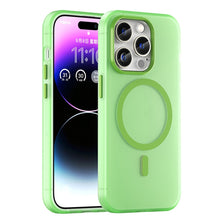 Load image into Gallery viewer, MagSafe Frosted Translucent TPU + PC Full Coverage Phone Case, For iPhone 14 Pro Max, For iPhone SE 2022 / 2020 / 8, For iPhone 13 Pro Max, For iPhone 13 Pro, For iPhone 13