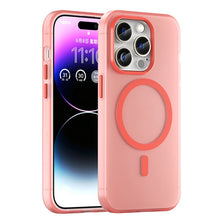 Load image into Gallery viewer, MagSafe Frosted Translucent TPU + PC Full Coverage Phone Case, For iPhone 14 Pro Max, For iPhone SE 2022 / 2020 / 8, For iPhone 13 Pro Max, For iPhone 13 Pro, For iPhone 13