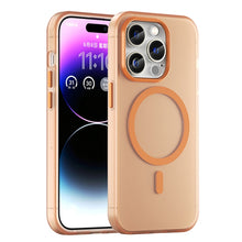 Load image into Gallery viewer, MagSafe Frosted Translucent TPU + PC Full Coverage Phone Case, For iPhone 14 Pro Max, For iPhone SE 2022 / 2020 / 8, For iPhone 13 Pro Max, For iPhone 13 Pro, For iPhone 13