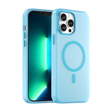 Load image into Gallery viewer, MagSafe Frosted Translucent TPU + PC Full Coverage Phone Case, For iPhone 14 Pro Max, For iPhone SE 2022 / 2020 / 8, For iPhone 13 Pro Max, For iPhone 13 Pro, For iPhone 13