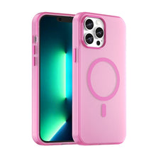 Load image into Gallery viewer, MagSafe Frosted Translucent TPU + PC Full Coverage Phone Case, For iPhone SE 2022 / 2020 / 8, For iPhone 13 Pro Max, For iPhone 13 Pro, For iPhone 13, For iPhone 12