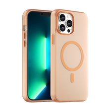 Load image into Gallery viewer, MagSafe Frosted Translucent TPU + PC Full Coverage Phone Case, For iPhone 14 Pro Max, For iPhone SE 2022 / 2020 / 8, For iPhone 13 Pro Max, For iPhone 13 Pro, For iPhone 13
