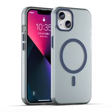 Load image into Gallery viewer, MagSafe Frosted Translucent TPU + PC Full Coverage Phone Case, For iPhone SE 2022 / 2020 / 8, For iPhone 13 Pro Max, For iPhone 13 Pro, For iPhone 13, For iPhone 12