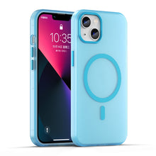 Load image into Gallery viewer, MagSafe Frosted Translucent TPU + PC Full Coverage Phone Case, For iPhone SE 2022 / 2020 / 8, For iPhone 13 Pro Max, For iPhone 13 Pro, For iPhone 13, For iPhone 12