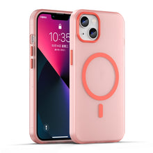 Load image into Gallery viewer, MagSafe Frosted Translucent TPU + PC Full Coverage Phone Case, For iPhone 14 Pro Max, For iPhone SE 2022 / 2020 / 8, For iPhone 13 Pro Max, For iPhone 13 Pro, For iPhone 13