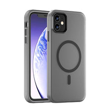 Load image into Gallery viewer, MagSafe Frosted Translucent TPU + PC Full Coverage Phone Case, For iPhone 12, For iPhone 12 Pro Max, For iPhone 12 Pro, For iPhone 11 Pro Max, For iPhone 11