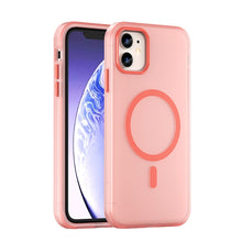 Load image into Gallery viewer, MagSafe Frosted Translucent TPU + PC Full Coverage Phone Case, For iPhone 12, For iPhone 12 Pro Max, For iPhone 12 Pro, For iPhone 11 Pro Max, For iPhone 11