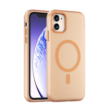 Load image into Gallery viewer, MagSafe Frosted Translucent TPU + PC Full Coverage Phone Case, For iPhone 12, For iPhone 12 Pro Max, For iPhone 12 Pro, For iPhone 11 Pro Max, For iPhone 11