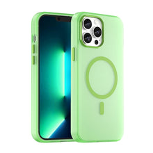 Load image into Gallery viewer, MagSafe Frosted Translucent TPU + PC Full Coverage Phone Case, For iPhone 12, For iPhone 12 Pro Max, For iPhone 12 Pro, For iPhone 11 Pro Max, For iPhone 11