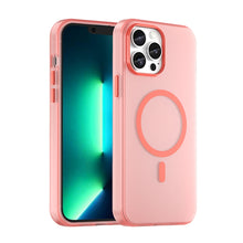 Load image into Gallery viewer, MagSafe Frosted Translucent TPU + PC Full Coverage Phone Case, For iPhone 12 Pro Max, For iPhone 12 Pro, For iPhone 11 Pro Max, For iPhone 11, For iPhone 11 Pro