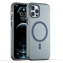 Load image into Gallery viewer, MagSafe Frosted Translucent TPU + PC Full Coverage Phone Case, For iPhone 12, For iPhone 12 Pro Max, For iPhone 12 Pro, For iPhone 11 Pro Max, For iPhone 11