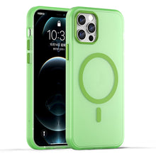 Load image into Gallery viewer, MagSafe Frosted Translucent TPU + PC Full Coverage Phone Case, For iPhone 12 Pro Max, For iPhone 12 Pro, For iPhone 11 Pro Max, For iPhone 11, For iPhone 11 Pro