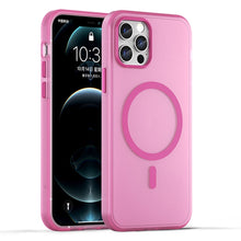 Load image into Gallery viewer, MagSafe Frosted Translucent TPU + PC Full Coverage Phone Case, For iPhone 12, For iPhone 12 Pro Max, For iPhone 12 Pro, For iPhone 11 Pro Max, For iPhone 11