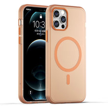 Load image into Gallery viewer, MagSafe Frosted Translucent TPU + PC Full Coverage Phone Case, For iPhone 12, For iPhone 12 Pro Max, For iPhone 12 Pro, For iPhone 11 Pro Max, For iPhone 11