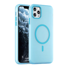 Load image into Gallery viewer, MagSafe Frosted Translucent TPU + PC Full Coverage Phone Case, For iPhone 12 Pro Max, For iPhone 12 Pro, For iPhone 11 Pro Max, For iPhone 11, For iPhone 11 Pro