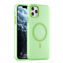 Load image into Gallery viewer, MagSafe Frosted Translucent TPU + PC Full Coverage Phone Case, For iPhone 12, For iPhone 12 Pro Max, For iPhone 12 Pro, For iPhone 11 Pro Max, For iPhone 11