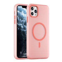 Load image into Gallery viewer, MagSafe Frosted Translucent TPU + PC Full Coverage Phone Case, For iPhone 12, For iPhone 12 Pro Max, For iPhone 12 Pro, For iPhone 11 Pro Max, For iPhone 11