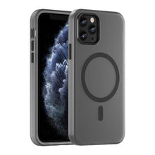 Load image into Gallery viewer, MagSafe Frosted Translucent TPU + PC Full Coverage Phone Case, For iPhone 11 Pro