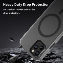Load image into Gallery viewer, MagSafe Frosted Translucent TPU + PC Full Coverage Phone Case, For iPhone 11 Pro