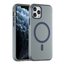 Load image into Gallery viewer, MagSafe Frosted Translucent TPU + PC Full Coverage Phone Case, For iPhone 11 Pro