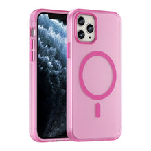 Load image into Gallery viewer, MagSafe Frosted Translucent TPU + PC Full Coverage Phone Case, For iPhone 11 Pro