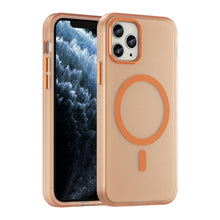 Load image into Gallery viewer, MagSafe Frosted Translucent TPU + PC Full Coverage Phone Case, For iPhone 11 Pro