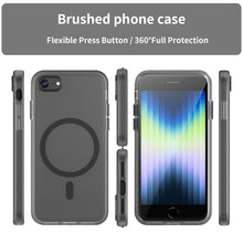Load image into Gallery viewer, MagSafe Frosted Translucent TPU + PC Full Coverage Phone Case, For iPhone SE 2022 / 2020 / 8, For iPhone 13 Pro Max, For iPhone 13 Pro, For iPhone 13, For iPhone 12