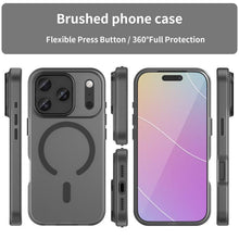 Load image into Gallery viewer, MagSafe Frosted Translucent TPU + PC Full Coverage Phone Case, For iPhone 17 Pro, For iPhone 17, For iPhone Air, For iPhone 16 Pro Max, For iPhone 16 Pro