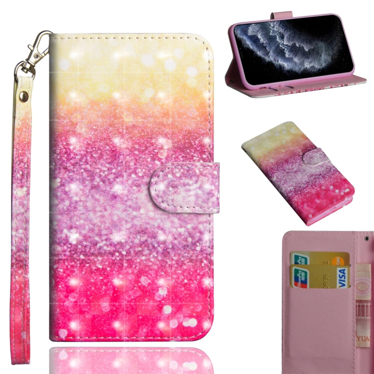3D Painting Pattern Horizontal Flip TPU + PU Leather Case with Holder & Card Slots & Wallet & Lanyard, For iPhone 11 Pro Max, For iPhone 11 Pro, For iPhone 11, For iPhone SE 2022 / SE 2020 / 8 / 7