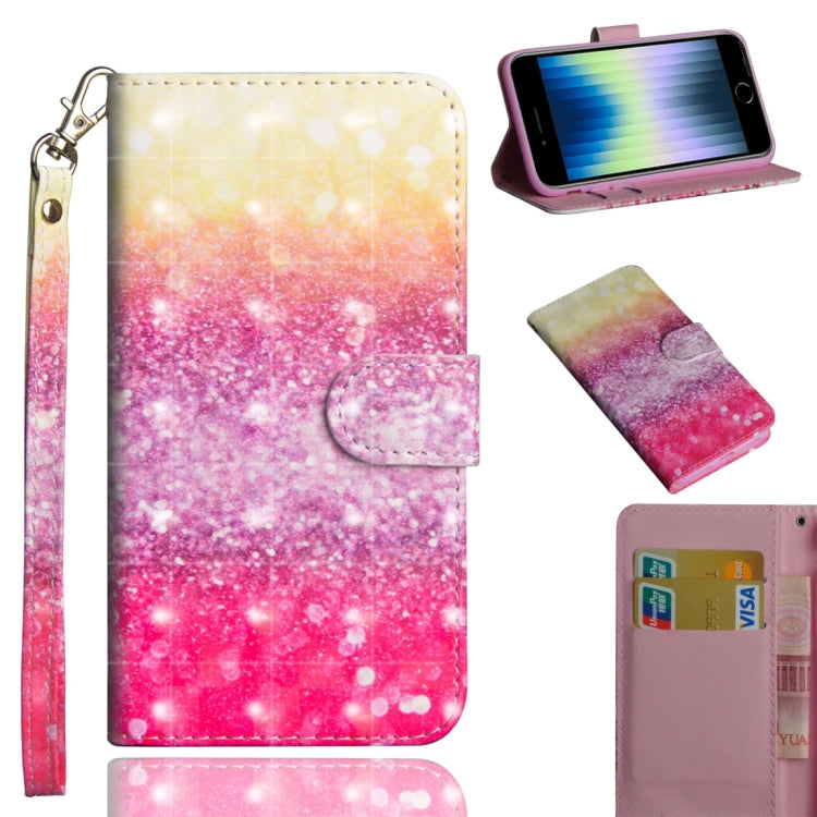 3D Painting Pattern Horizontal Flip TPU + PU Leather Case with Holder & Card Slots & Wallet & Lanyard, For iPhone 11 Pro Max, For iPhone 11 Pro, For iPhone 11, For iPhone SE 2022 / SE 2020 / 8 / 7