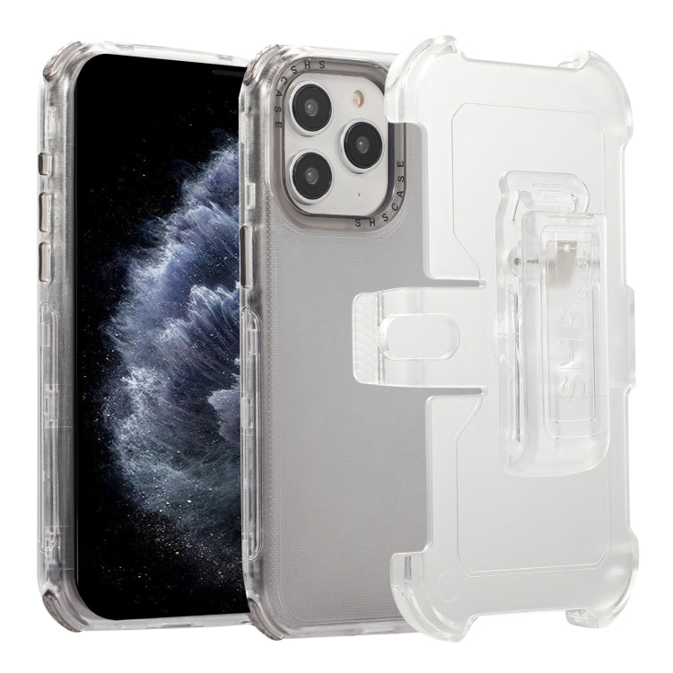 Frosted PC+TPU Phone Case with Back Clip, For iPhone 11 Pro Max, For iPhone 11, For iPhone 11 Pro