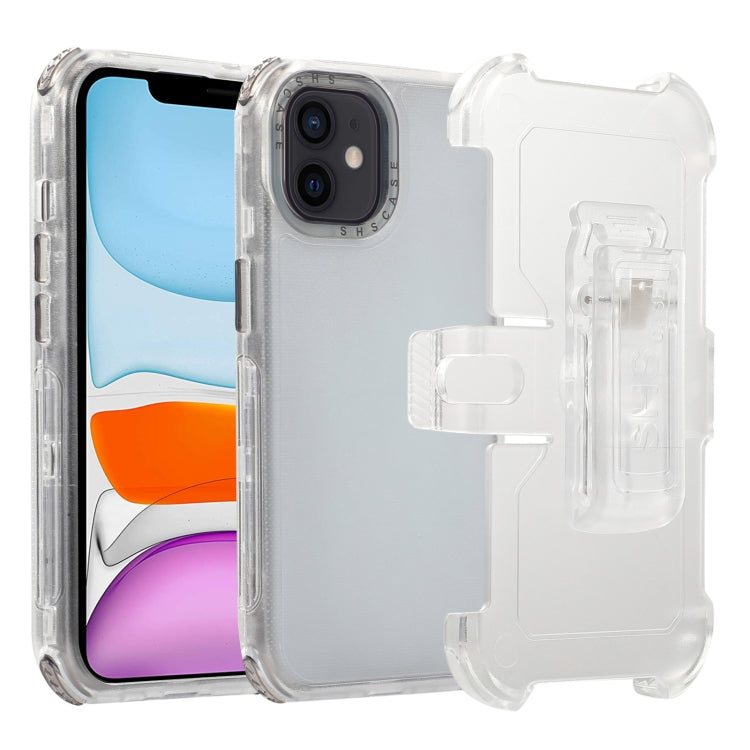 Frosted PC+TPU Phone Case with Back Clip, For iPhone 11 Pro Max, For iPhone 11, For iPhone 11 Pro