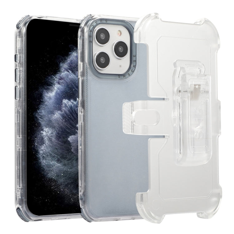 Frosted PC+TPU Phone Case with Back Clip, For iPhone 11 Pro Max, For iPhone 11, For iPhone 11 Pro