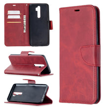 Load image into Gallery viewer, Retro Lambskin Texture Pure Color Horizontal Flip PU Leather Case with Holder &amp; Card Slots &amp; Wallet &amp; Lanyard