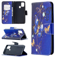 Load image into Gallery viewer, Colored Drawing Horizontal Flip Leather Case with Holder &amp; Card Slots &amp; Wallet