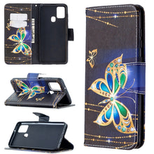 Load image into Gallery viewer, Colored Drawing Horizontal Flip Leather Case with Holder &amp; Card Slots &amp; Wallet